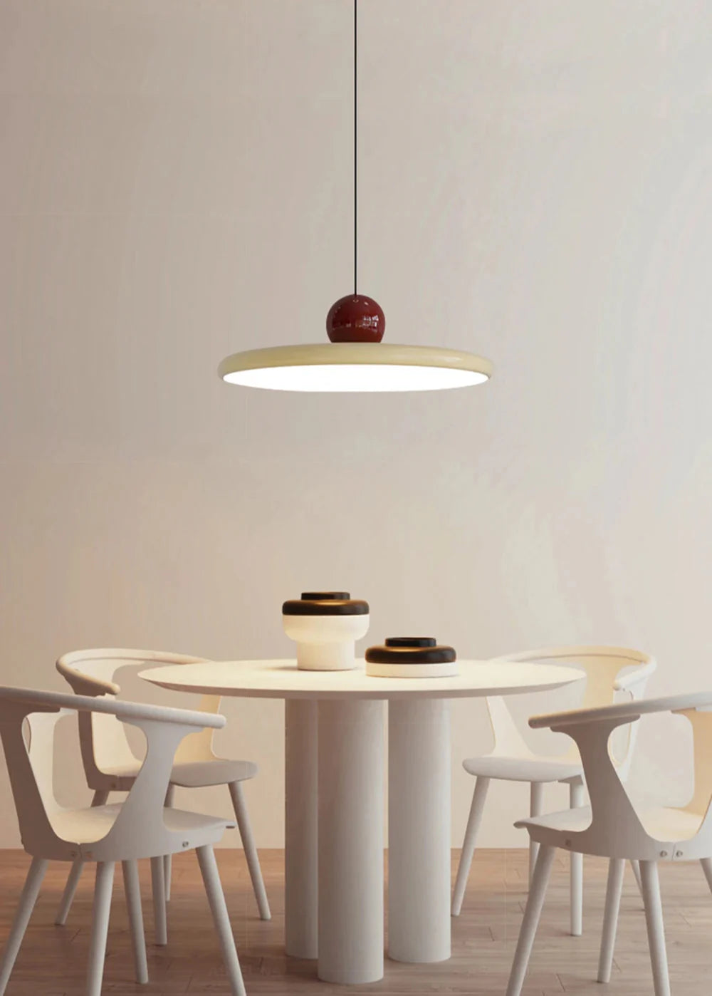 Pendant Ceiling Light Ball Saucer Nordic Mid-Century Retro Colorful Hanging Lamp Living Room Bedroom Dining Kitchen Gift