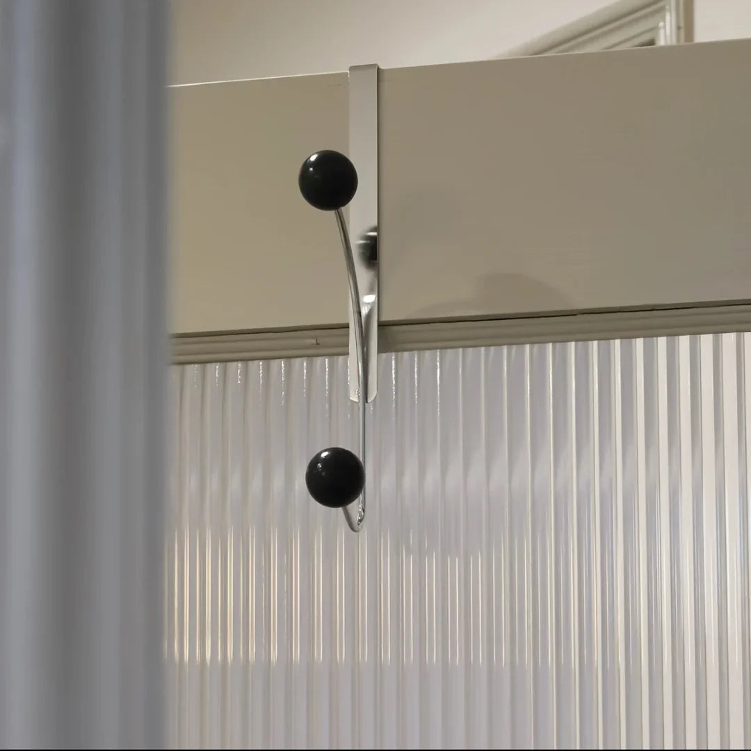 Door Hook Wall Hook Metal Ball Retro Mid-Century Nordic Hanger Rack Bedroom Entryway Hallway Living Room Home Decor Gift