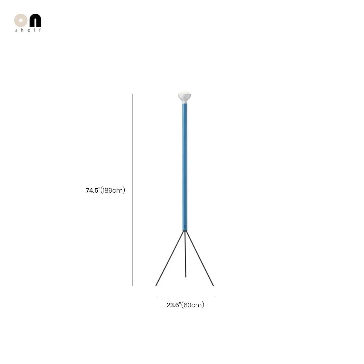 Floor Lamp Bar Standing Light Luminator Style Contemporary Mid-Century Retro Colorful Living Room Bedroom Office Home Gift