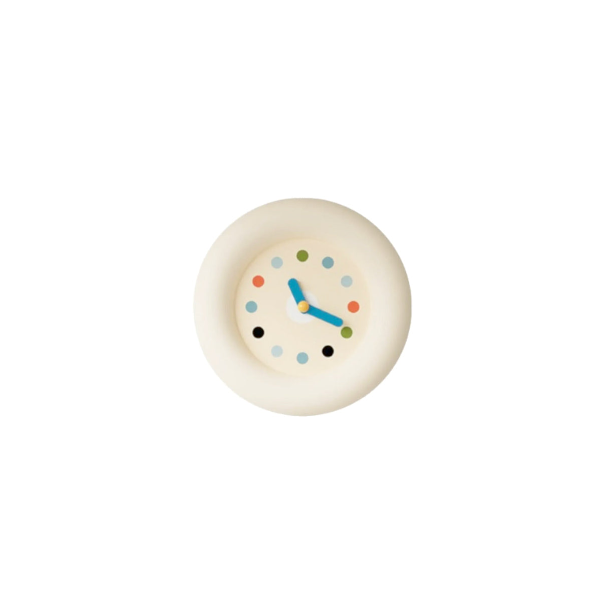 Wall Clock Pendulum Japanese Minimalist Beige Contemporary Retro Wabi-Sabi Living Room Bedroom Kitchen Office Home Gift Housewarming