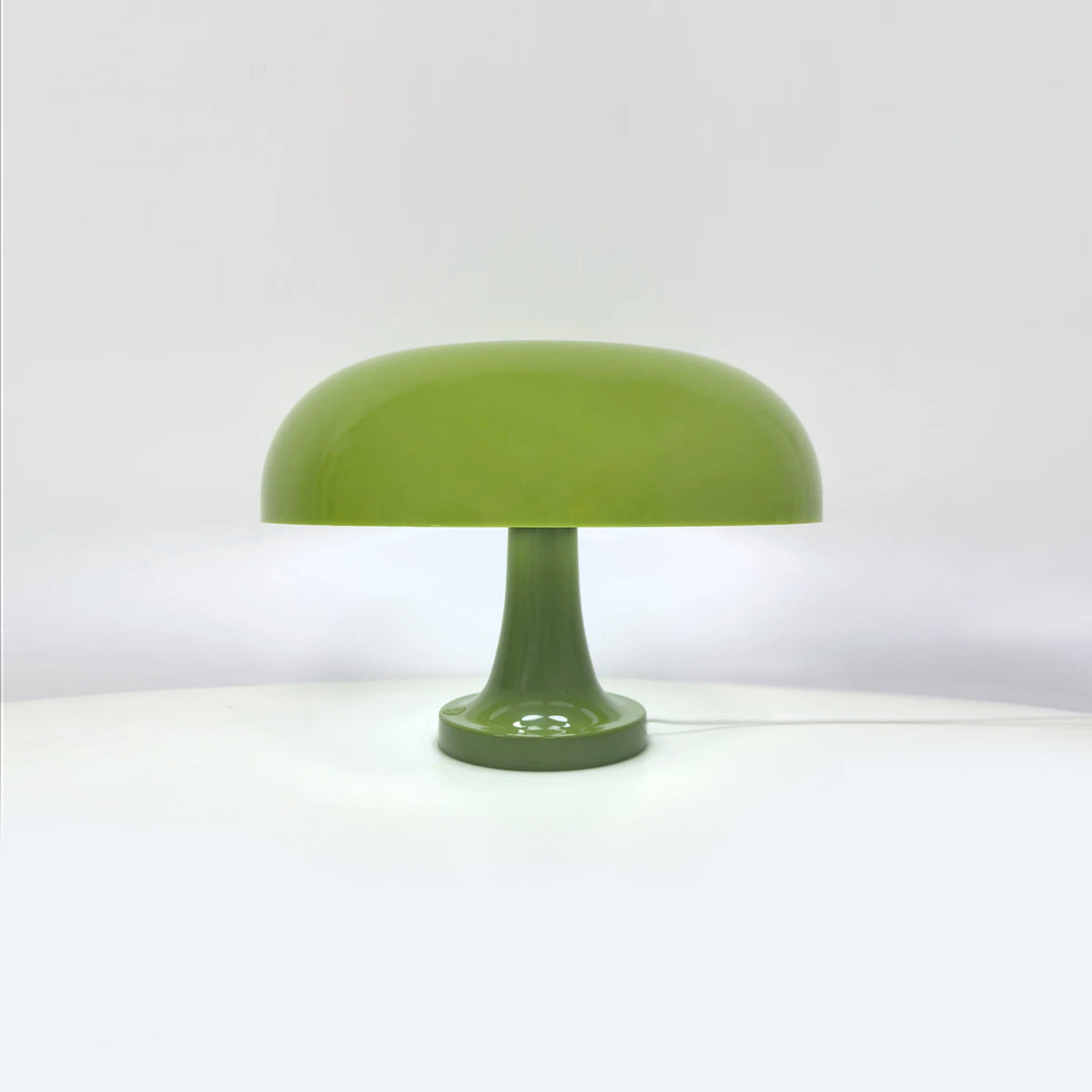 Table Lamp Mushroom Wide Bauhaus ABS Blue Yellow Green Contemporary Nordic Retro Bedroom Living Room Office Shelf Gift Housewarming Decor