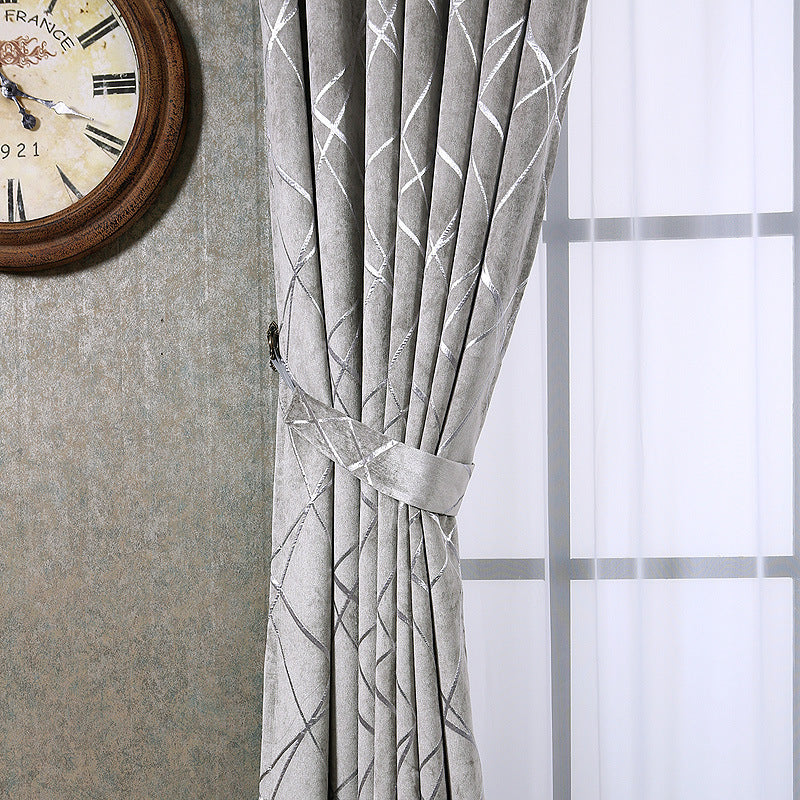 Jacquard Chenille Panel Curtains
