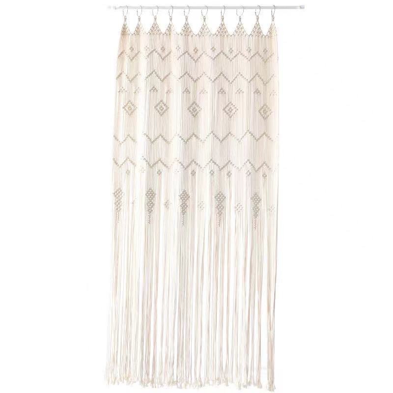 Boho Macrame Room Divider