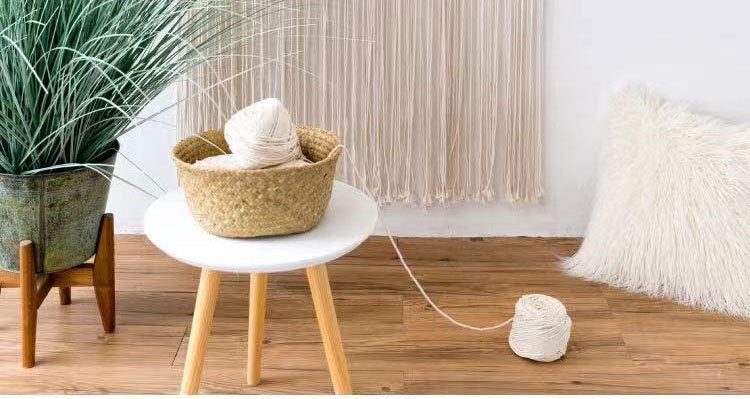 Boho Macrame Room Divider