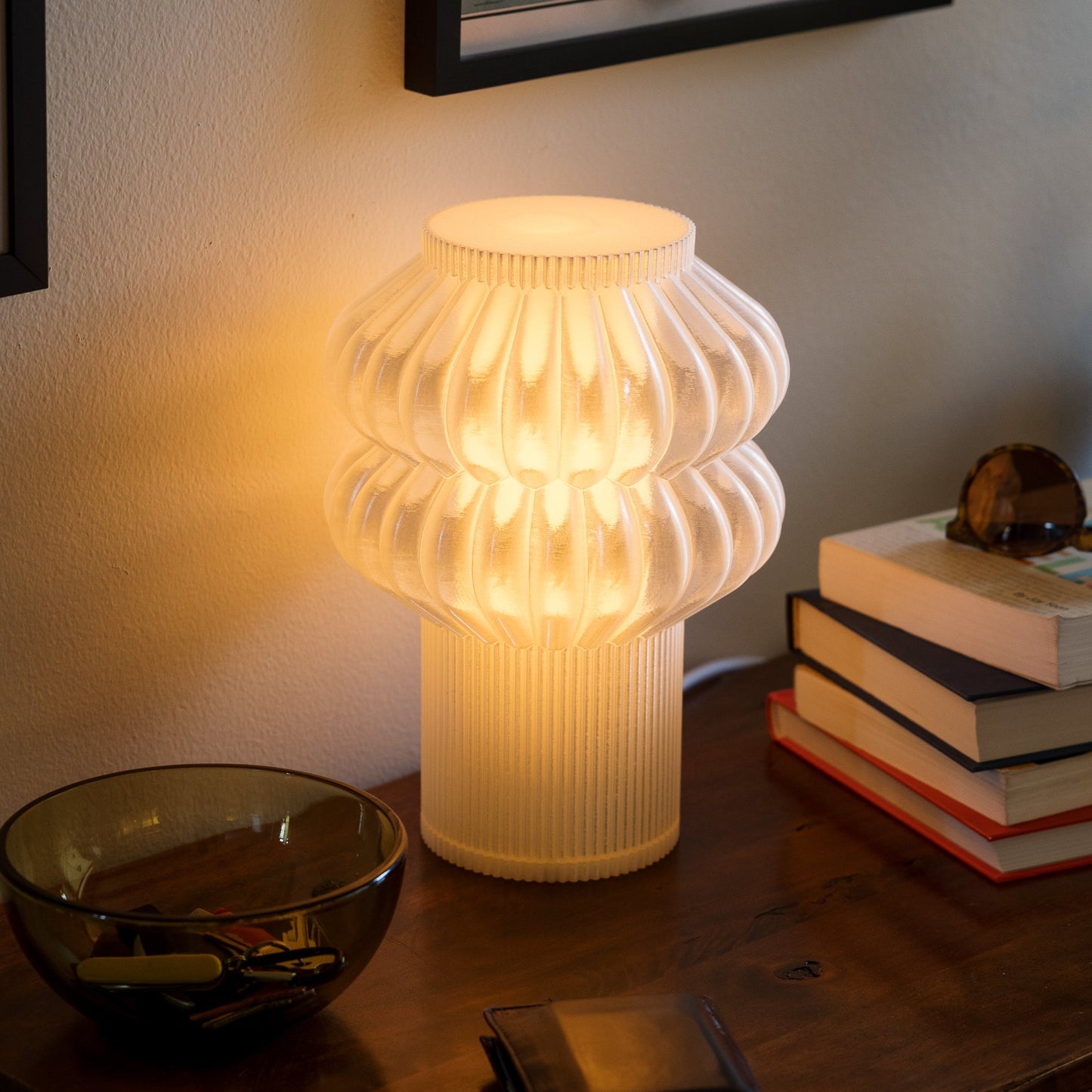 Table Lamp Contemporary Minimalist Oppi Style Bedroom Living Room Office Shelf Desk Home Decor Housewarming Unique Gift Housewarming