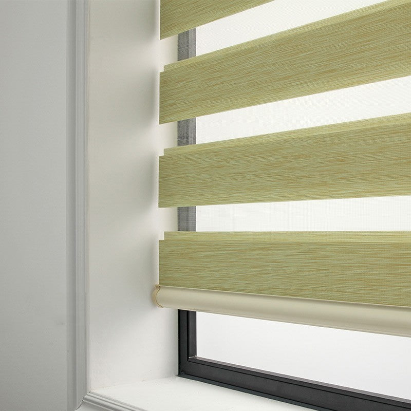 Dual-Layer Gauze Roller Blind
