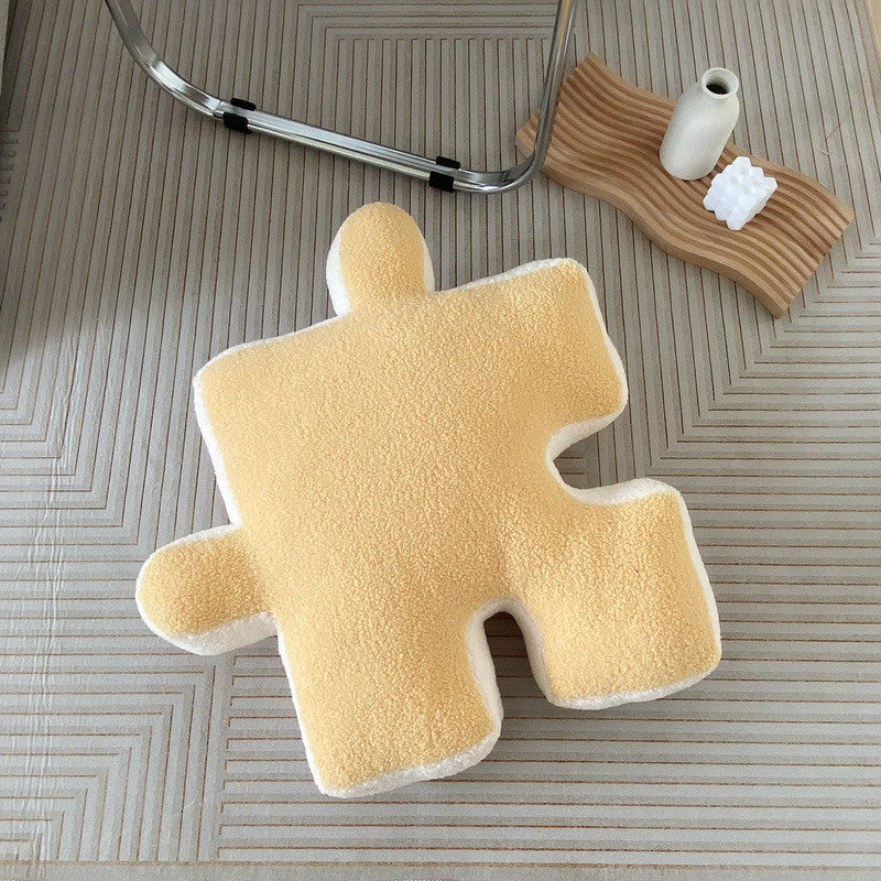 Round Teddy Fleece Floor Cushion