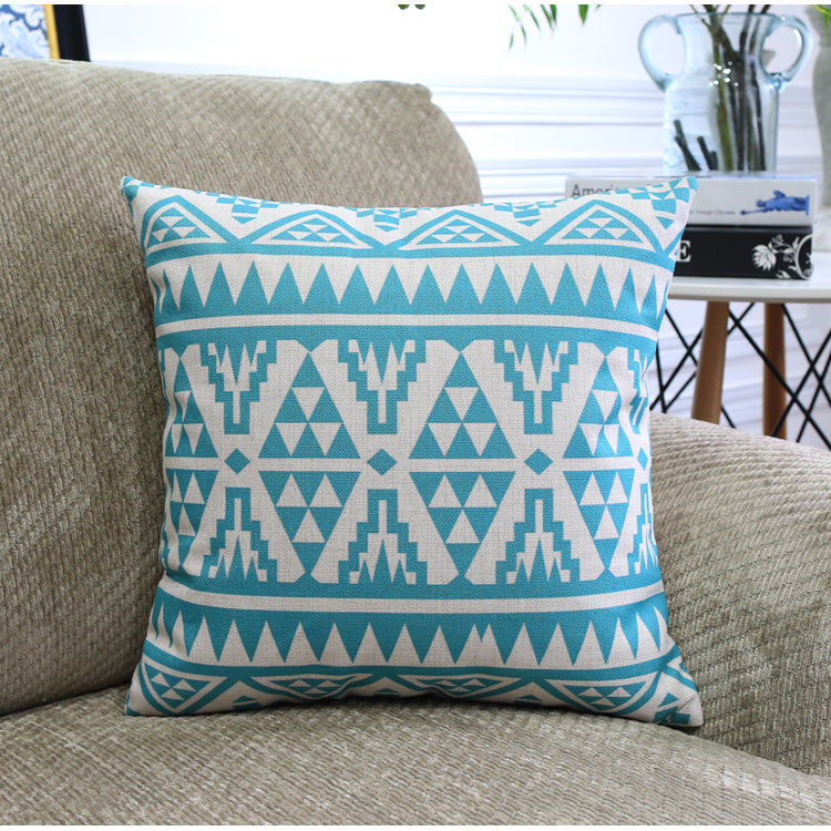 Geometric Abstract Cushion Cover