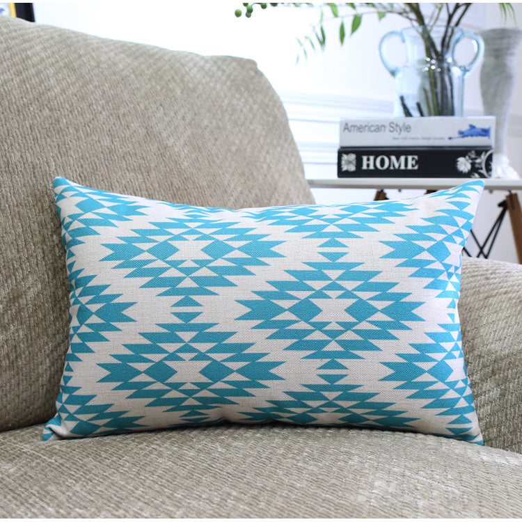Geometric Abstract Cushion Cover