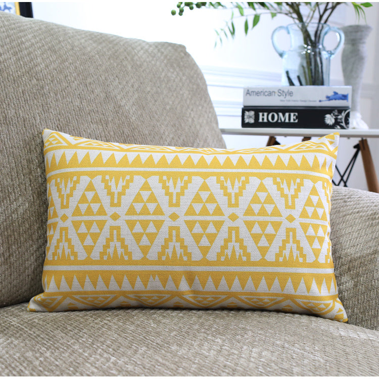 Geometric Abstract Cushion Cover