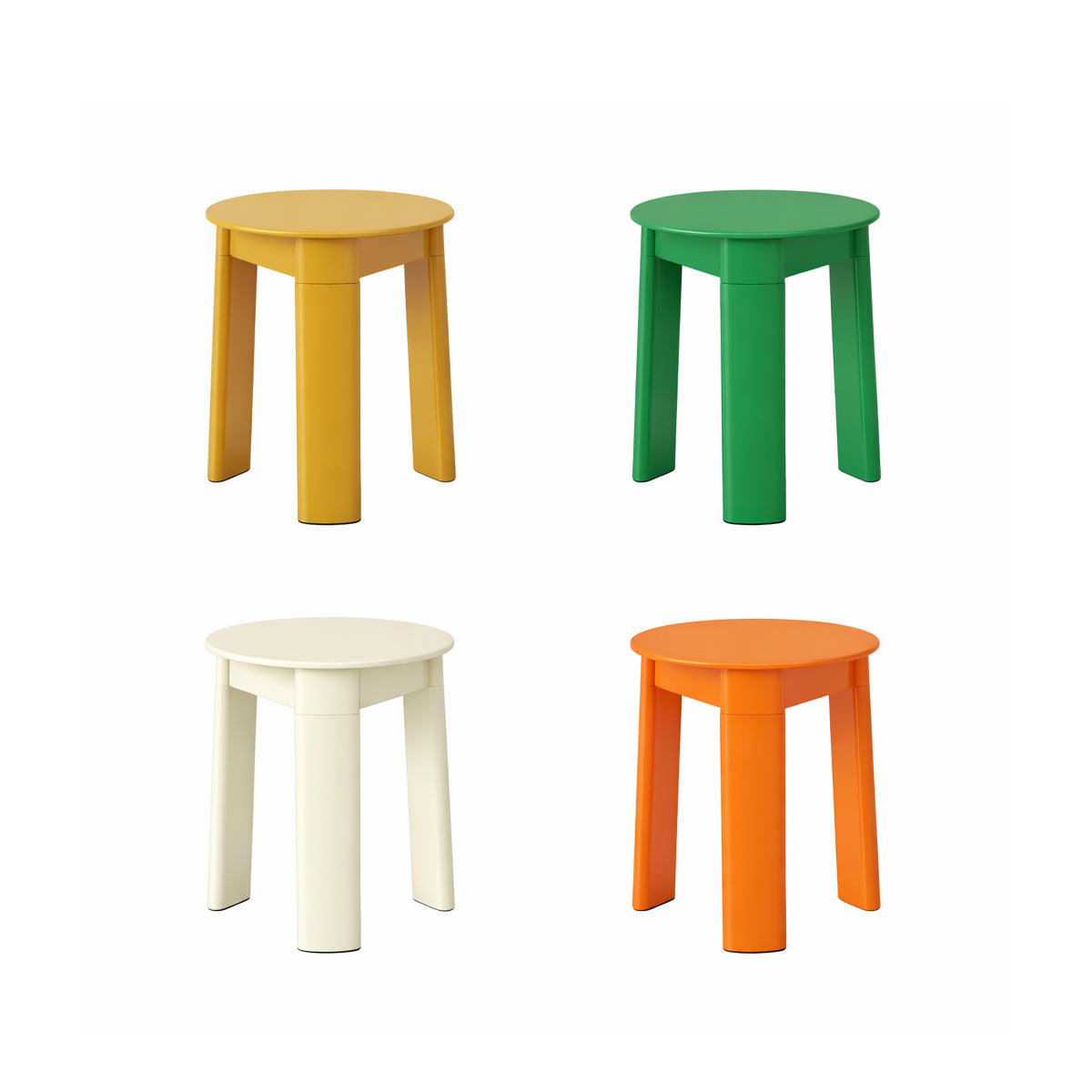 Dining Chair Stool Eco-Mold Recycled Retro Colorful Kitchen Office Living Room Home Furniture Nordic Housewarming Gift Colorful