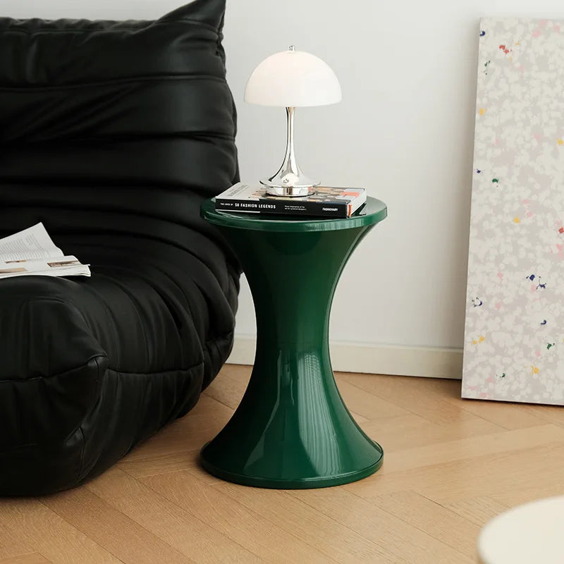 Storage Stool Side Table PP Plastic Contemporary Retro Colorful Living Room Bedroom Kitchen Office Home Furniture Gift Housewarming