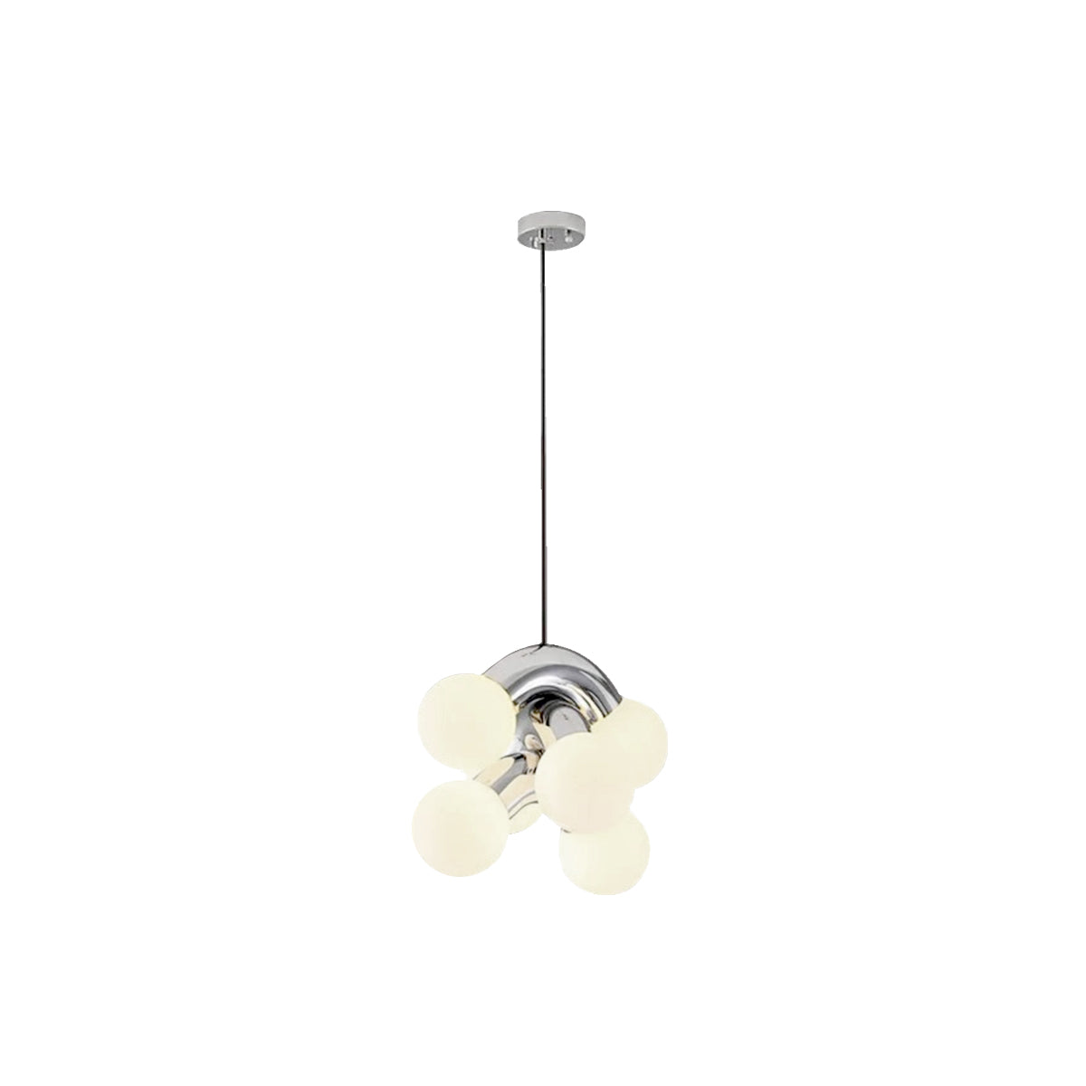 Wall Lamp Ceiling Light Chrome Ball Hotel Style Contemporary Fixture Bedroom Living Room Office Bathroom Home Decor Gift