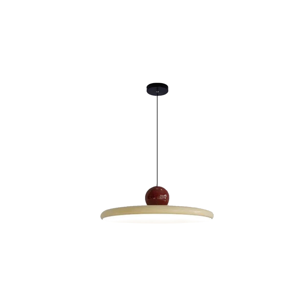 Pendant Ceiling Light Ball Saucer Nordic Mid-Century Retro Colorful Hanging Lamp Living Room Bedroom Dining Kitchen Gift