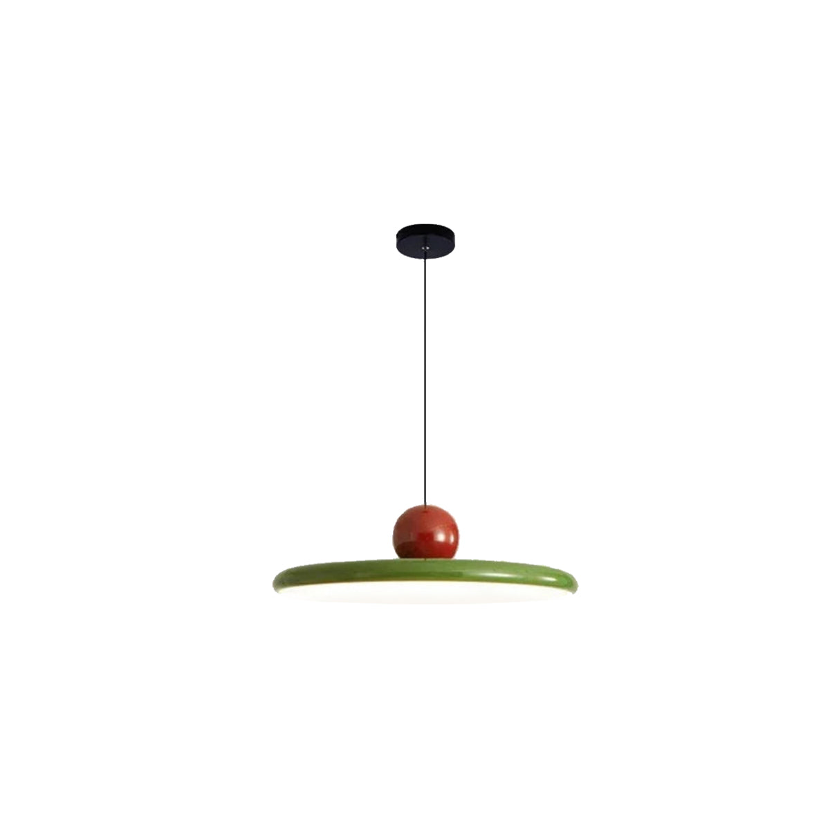 Pendant Ceiling Light Ball Saucer Nordic Mid-Century Retro Colorful Hanging Lamp Living Room Bedroom Dining Kitchen Gift