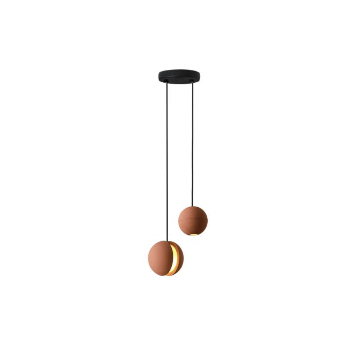 Ceiling Light Cement Moon Planet Ball Contemporary Fixture Chandelier Living Room Bedroom Dining Kitchen Office Home Gift