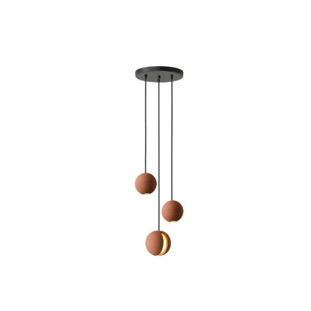 Ceiling Light Cement Moon Planet Ball Contemporary Fixture Chandelier Living Room Bedroom Dining Kitchen Office Home Gift