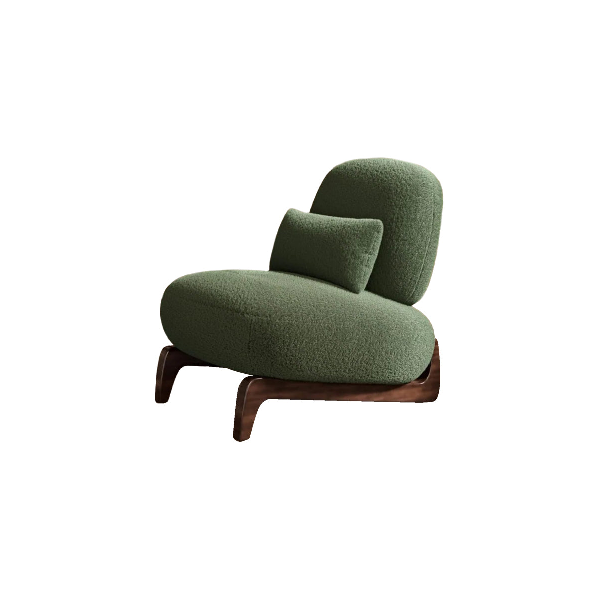 Lounge Chair Accent Chair Boucle Tilt Back Cloud Contemporary Mid-Century Couch Furniture Living Room Bedroom Reading Gift