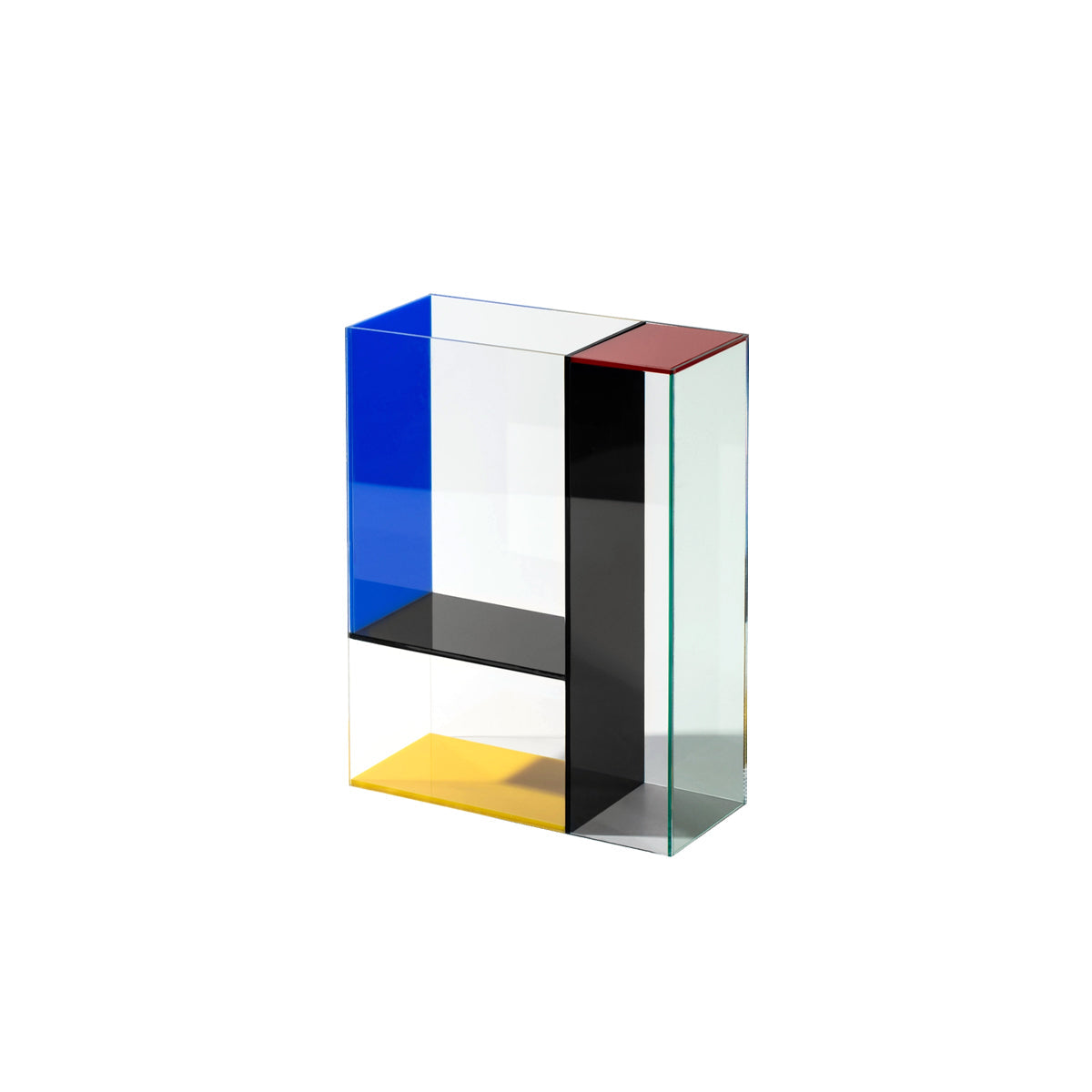Vase Acrylic Color Block Contemporary Retro Organizer Shelf Desk Living Room Bedroom Office Kitchen Home Decor Gift Housewarming Unique