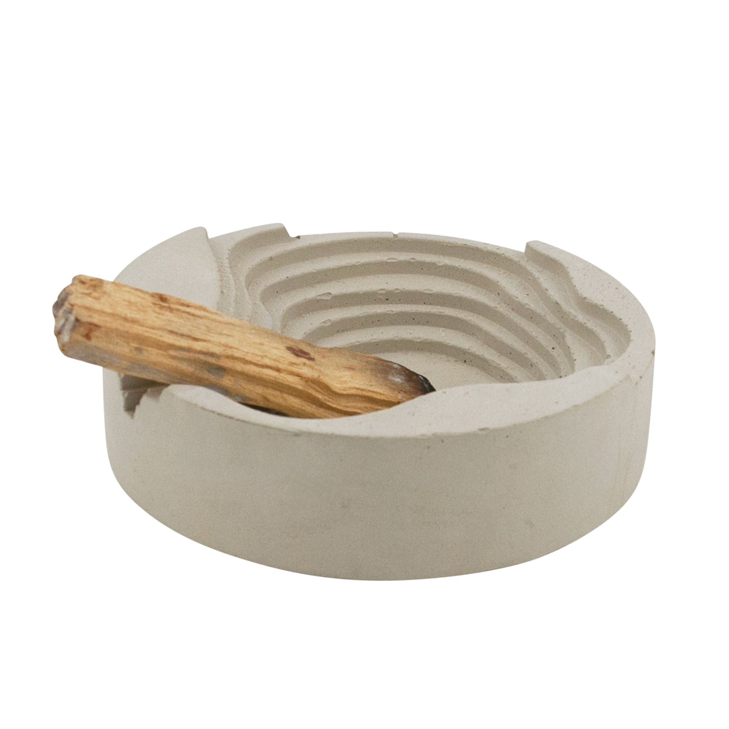 Ashtray Topographic Industrial Contemporary Concrete Cement Novelty Desk Office Shelf Home Decor Unique Gift for Smokers