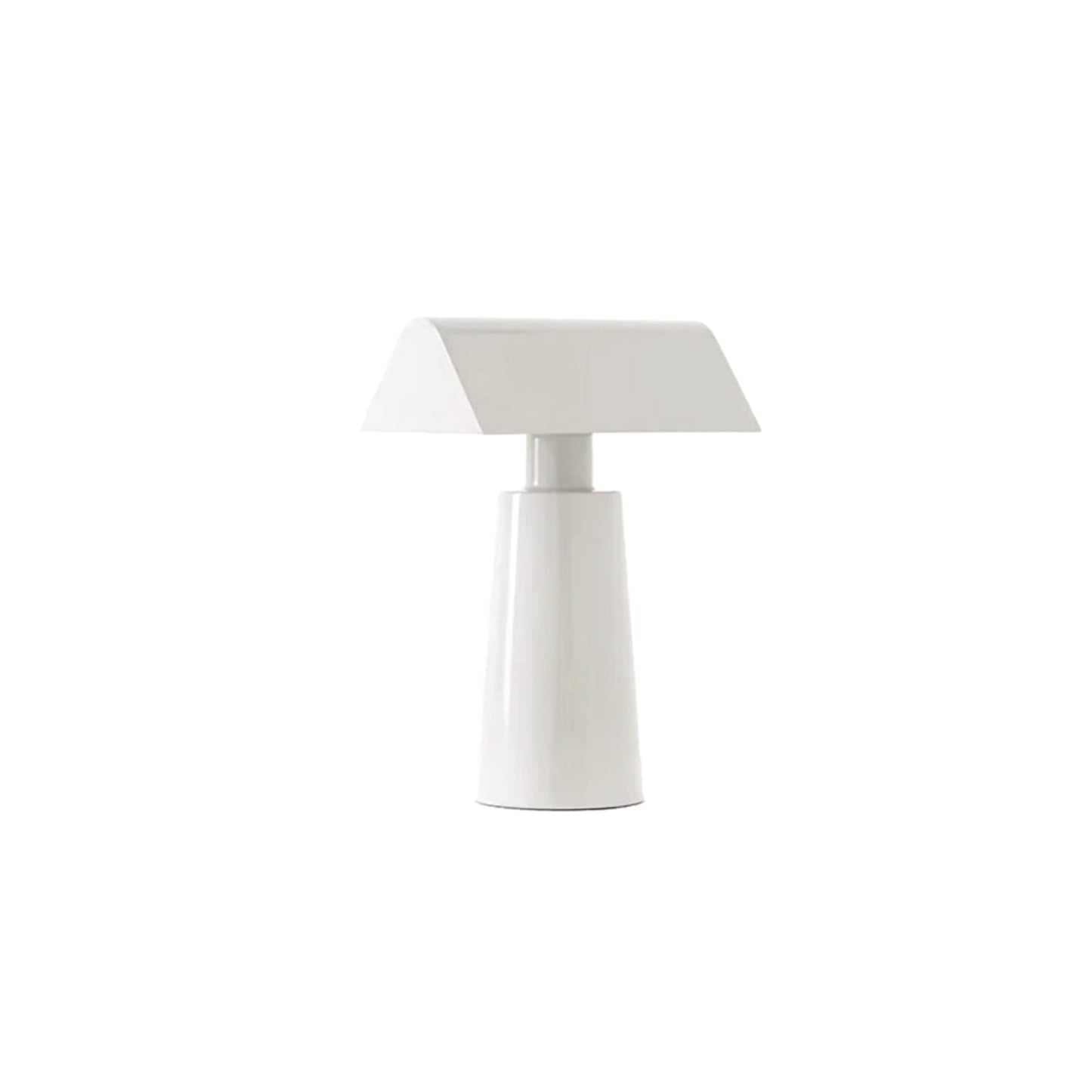Table Lamp Cordless Wireless Pyramid Contemporary Mid-Century Retro Dimmable Bedroom Living Room Office Shelf Home Decor Gift