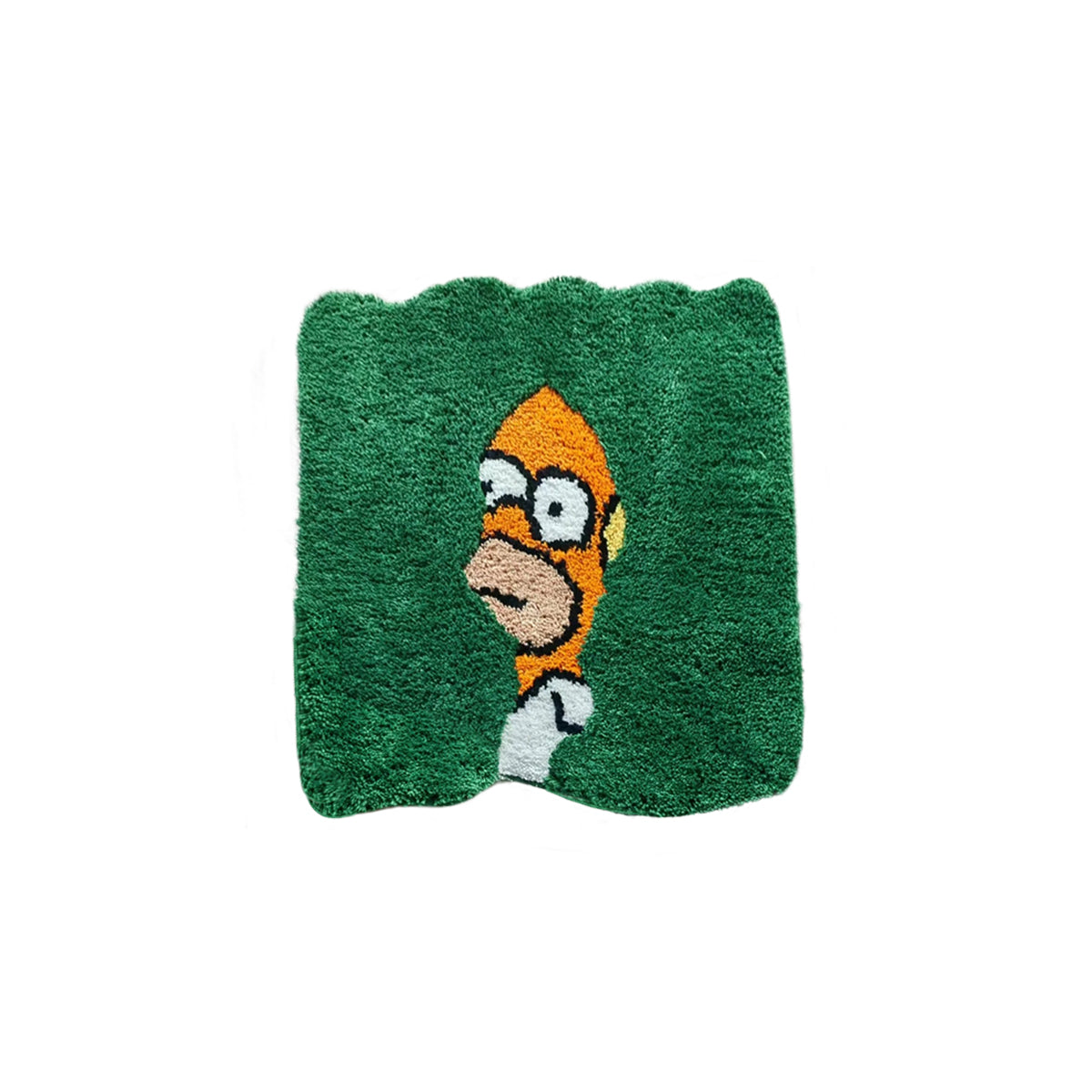 Rug Bath Mat Plush Humor Green Retro Funny Bedroom Living Room Game Room Office Kitchen Home Decor Housewarming Gift Unique