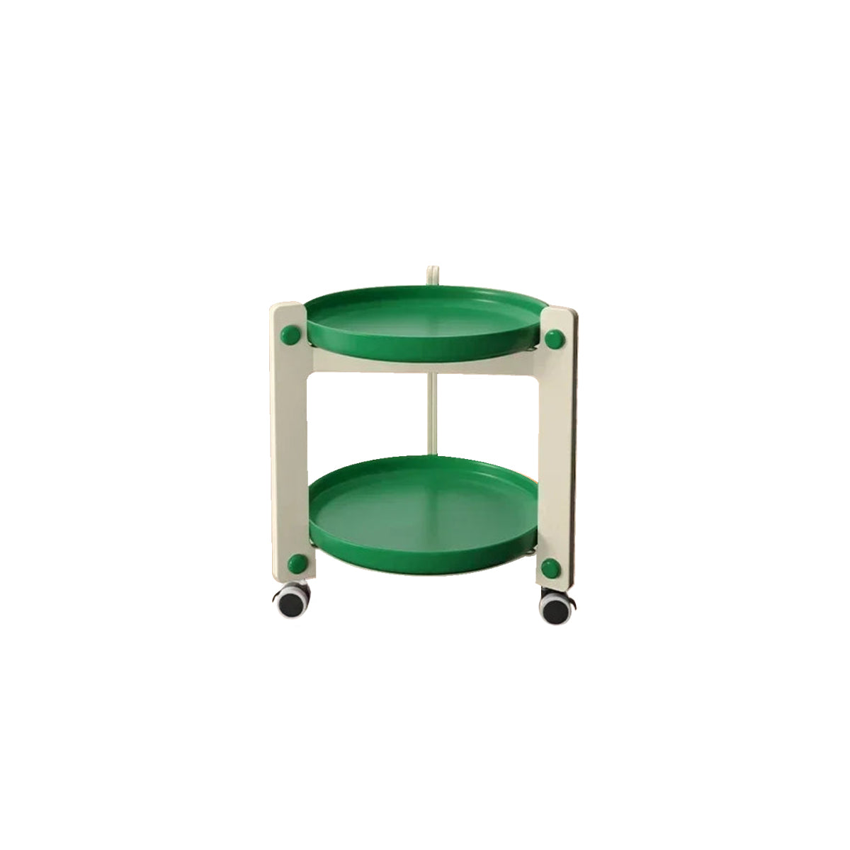 Side Table ABS Movable Rack Mid-Century Nordic Retro Contemporary End Table Living Room Bedroom Office Home Furniture Gift