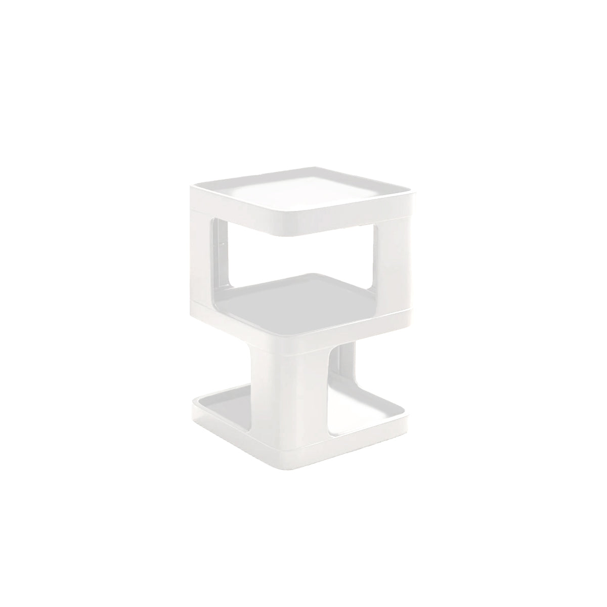 Side Table ABS Origami Folding Nordic Colorful Contemporary Furniture Living Room Bedroom Office Home Accent Table Gift Housewarming