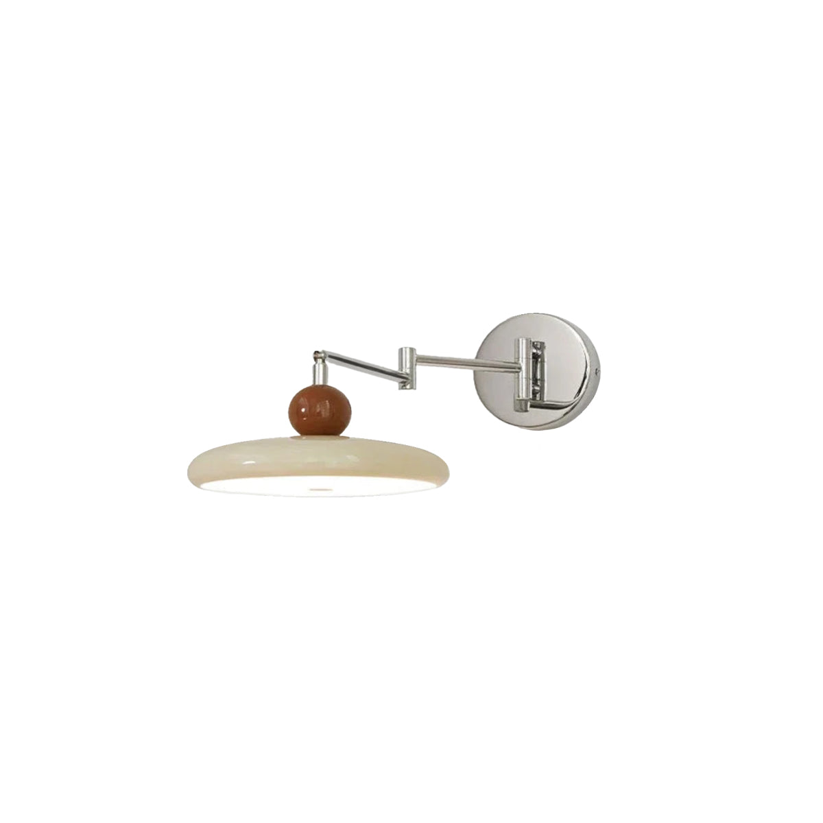 Wall Lamp Plug-in Ball Top Folding Nordic Mid-Century Retro Vintage Bedroom Living Room Office Reading Home Decor Gift Gift