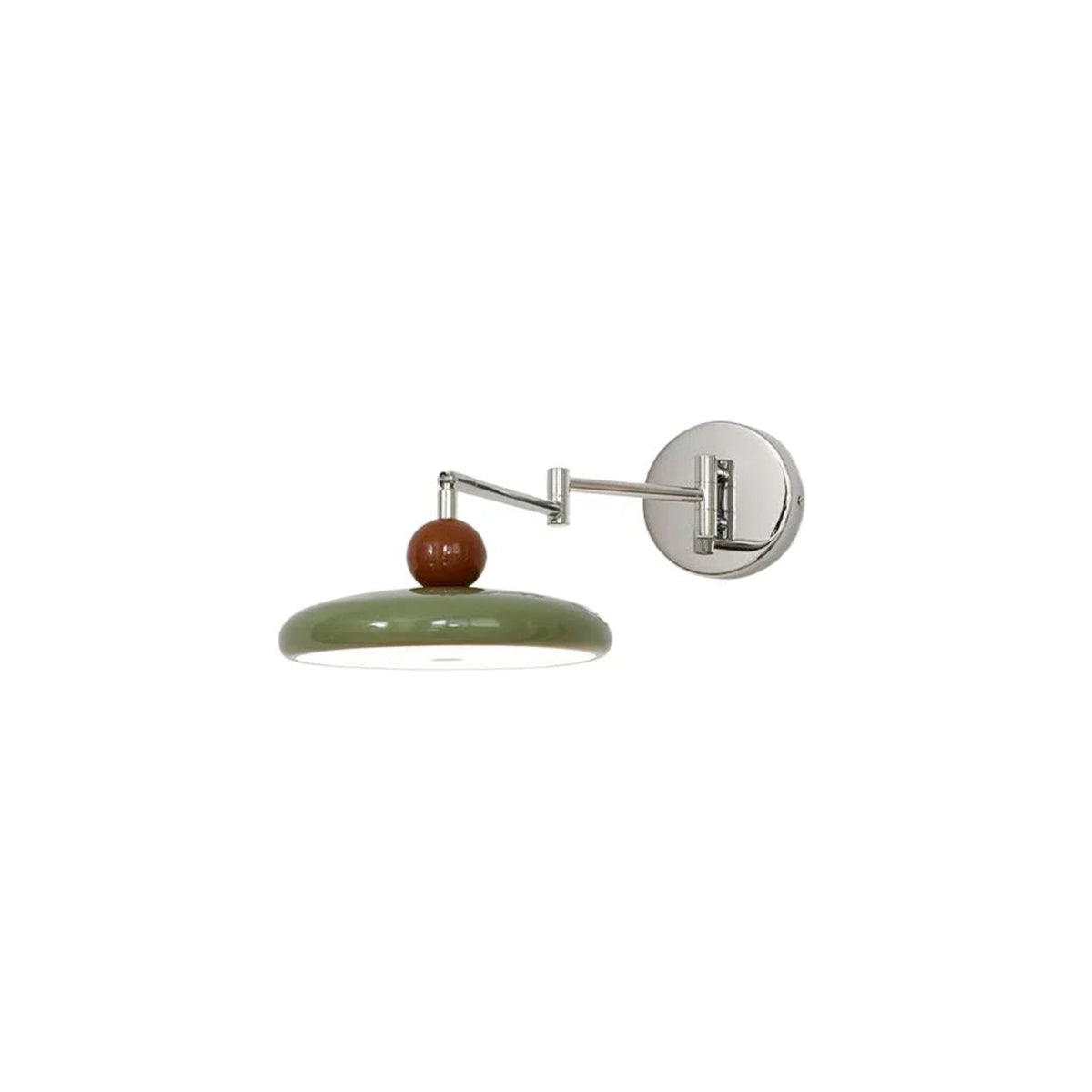Wall Lamp Plug-in Ball Top Folding Nordic Mid-Century Retro Vintage Bedroom Living Room Office Reading Home Decor Gift Gift