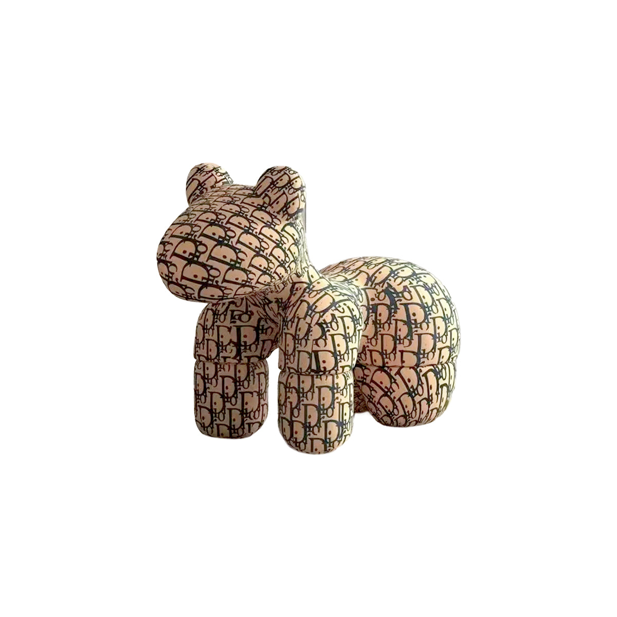 Accent Chair Stool Pony Pattern Design Lounge Chair Contemporary Furniture Bedroom Living Room Office Home Housewarming Gift