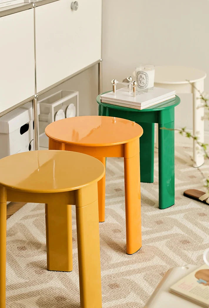 Dining Chair Stool Eco-Mold Recycled Retro Colorful Kitchen Office Living Room Home Furniture Nordic Housewarming Gift Colorful