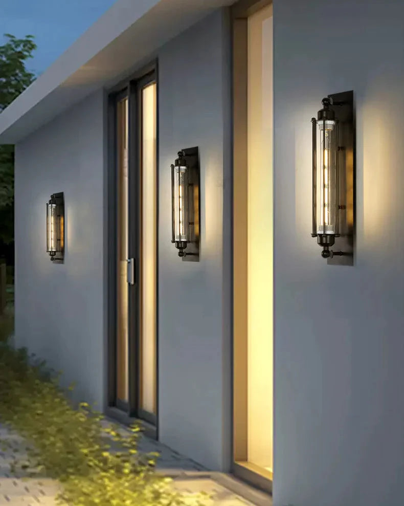Wall Lamp Lantern Retro Industrial Vintage Fixture Light Bedroom Living Room Office Hallway Entryway Home Decor Gift Housewarming
