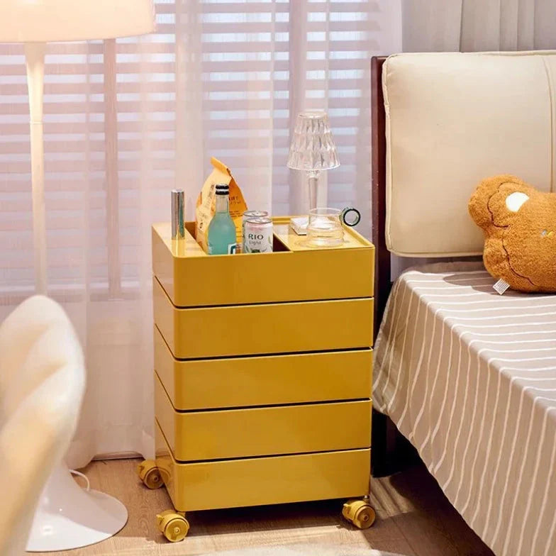 Storage Rack Drawer Organizer ABS Contemporary Mid-Century Retro Colorful Living Room Office Bedroom Home Furniture Gift
