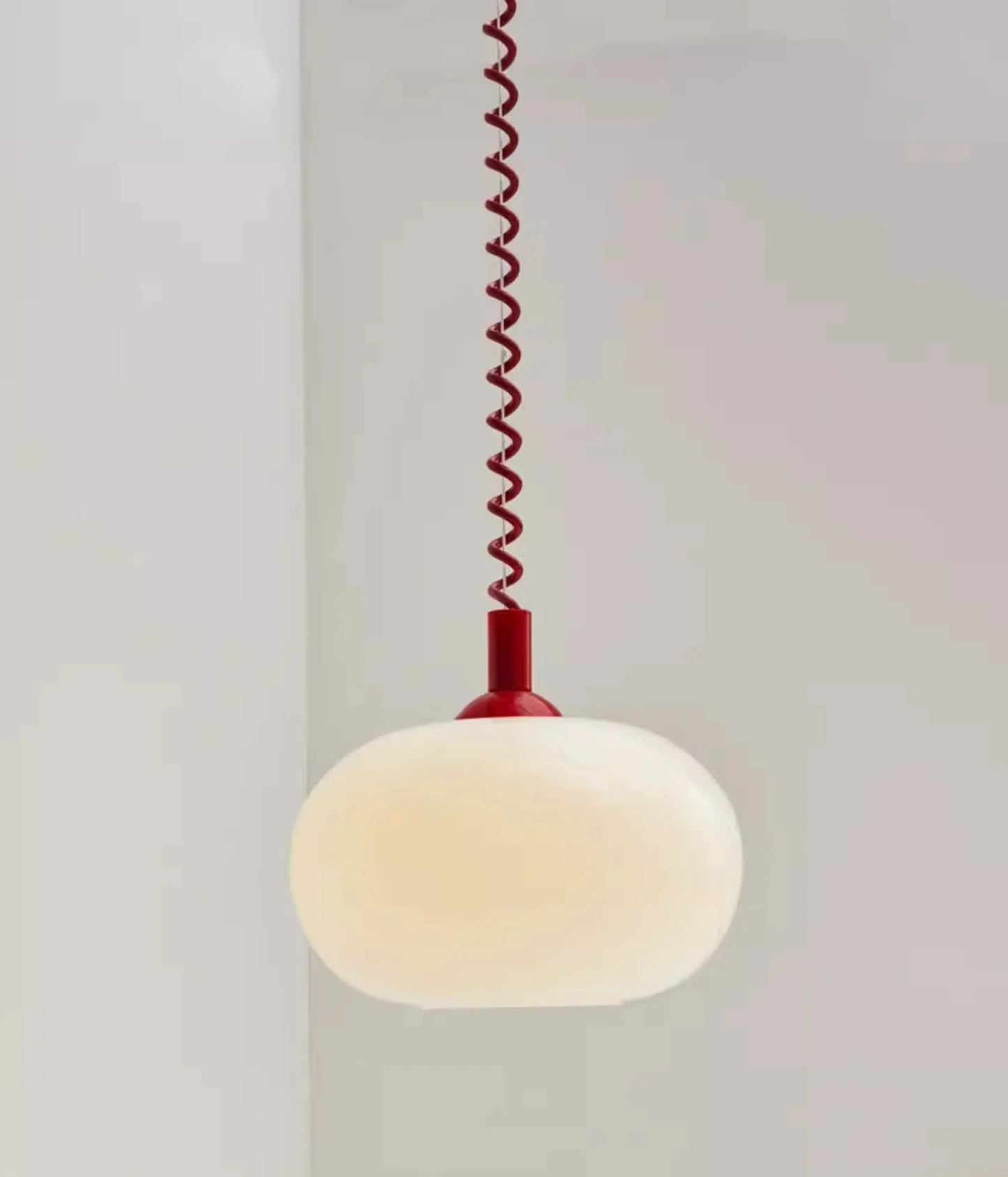 Pendant Ceiling Light Coil-Line Retro Contemporary Nordic Colorful Hanging Lamp Living Room Bedroom Dining Kitchen Gift Dining