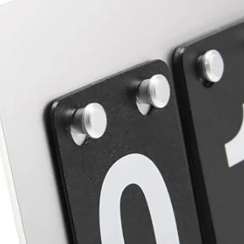 Desk Calendar Desktop Metal Vintage Industrial Interactive Perpetual Office Shelf Home Organizer Decor Housewarming Gift