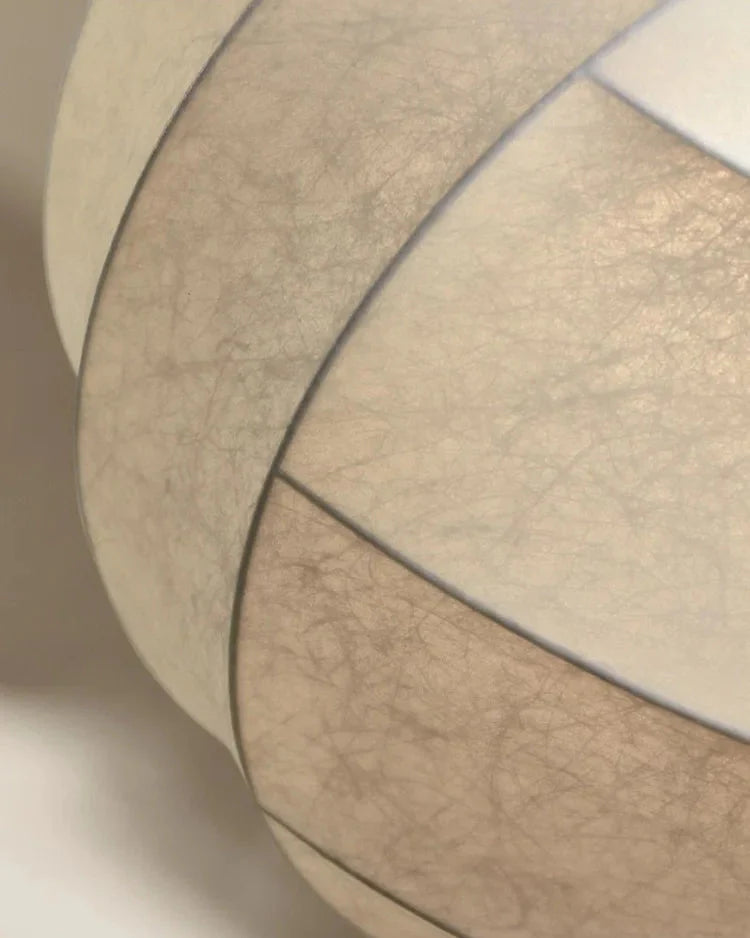 Japanese Silk Wabi-Sabi Pendant Light