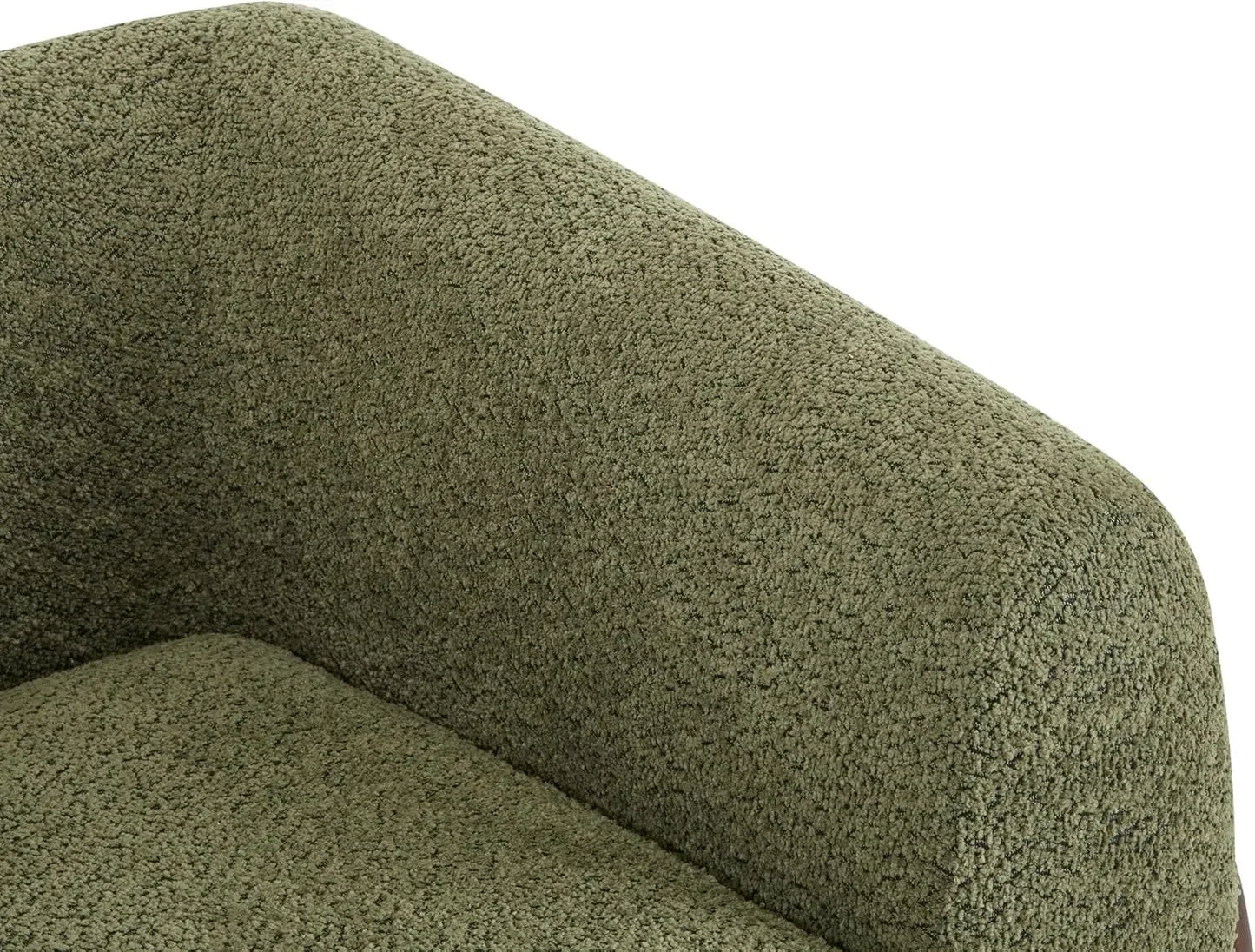 Lounge Chair Boucle Fabric Upholstered Accent Chair Contemporary Mid-Century Nordic Minimalist Living Room Bedroom Reading Gift