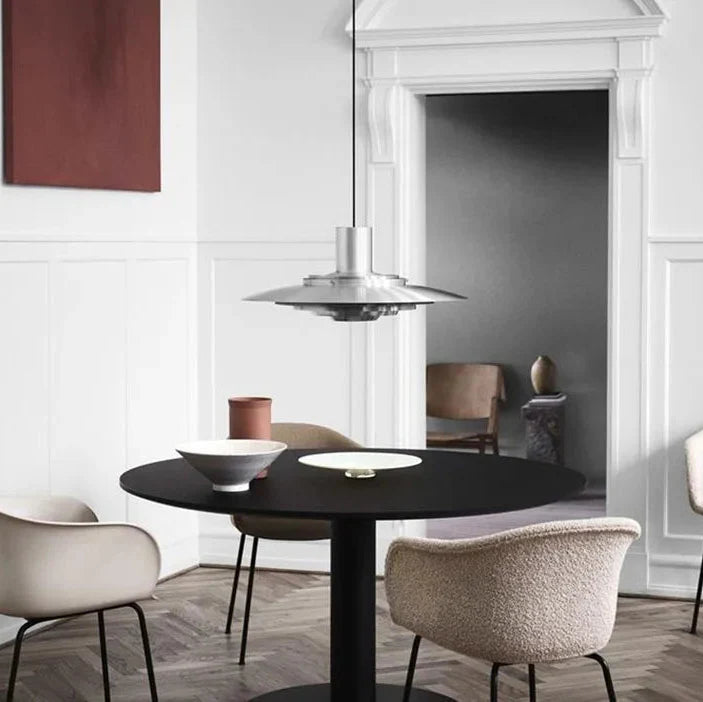 Pendant Ceiling Light Aluminum Contemporary Metal Minimalist Hanging Lamp Living Room Bedroom Dining Kitchen Office Gift