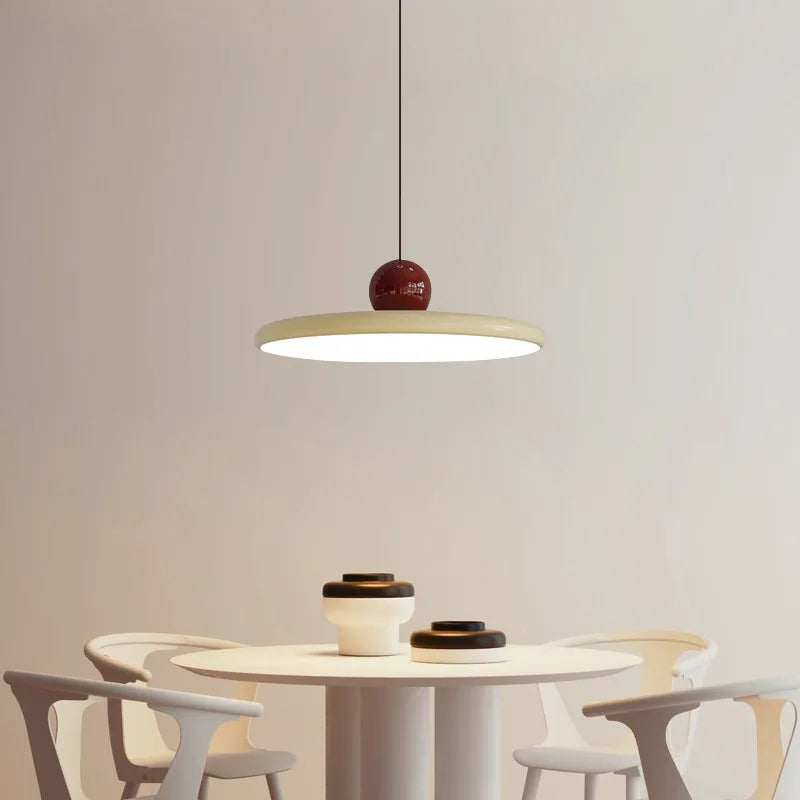 Pendant Ceiling Light Ball Saucer Nordic Mid-Century Retro Colorful Hanging Lamp Living Room Bedroom Dining Kitchen Gift