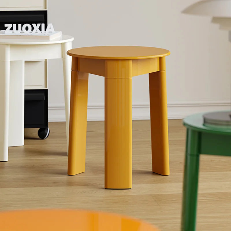 Dining Chair Stool Eco-Mold Recycled Retro Colorful Kitchen Office Living Room Home Furniture Nordic Housewarming Gift Colorful