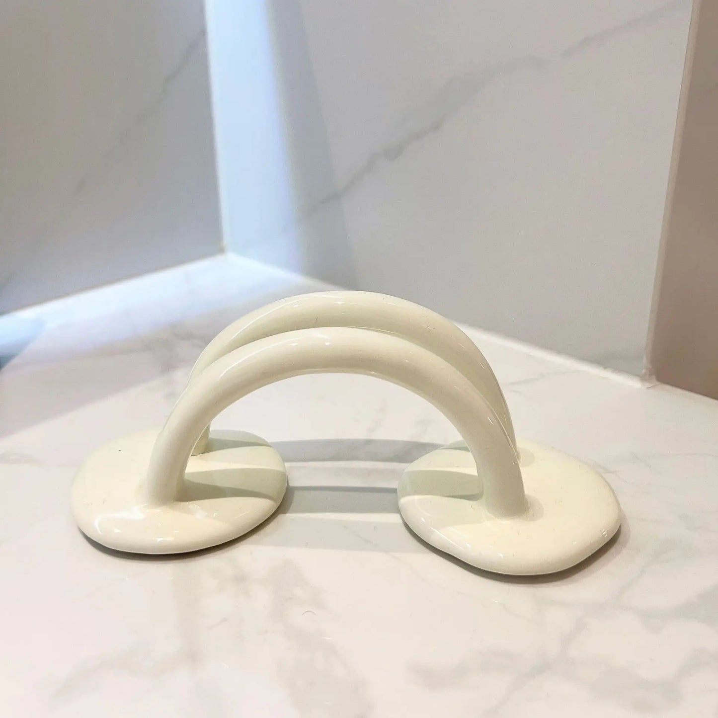 Magazine Rack Postcard Stand Holder Ceramic Retro Contemporary Desk Shelf Living Room Office Bedroom Home Organizer Gift