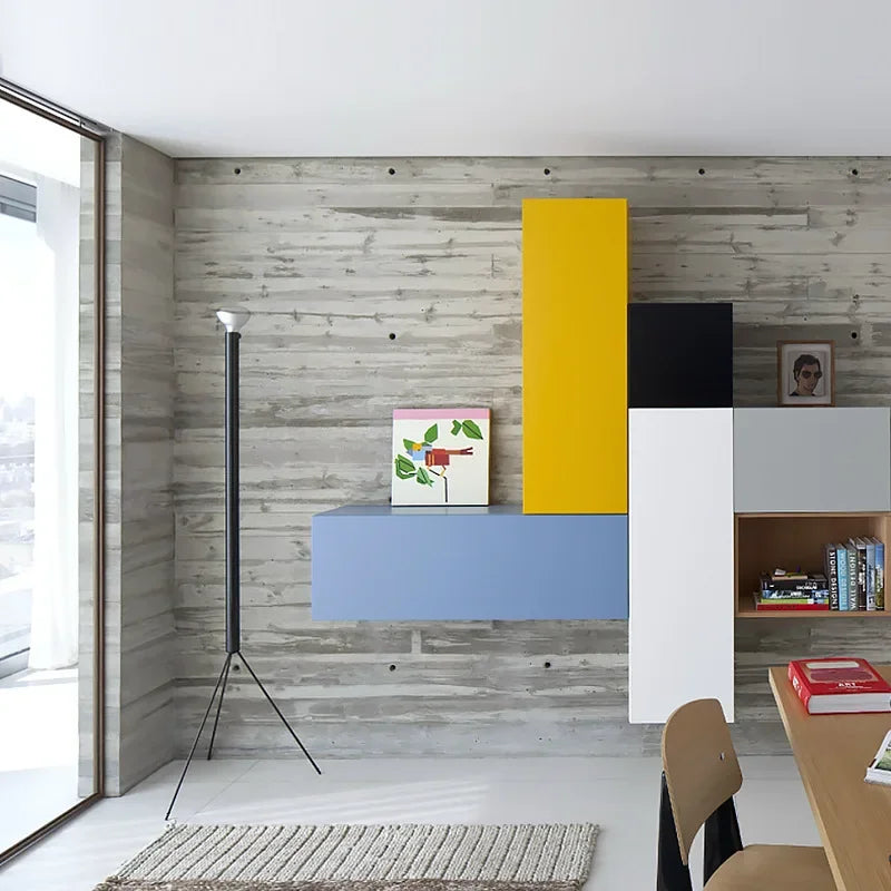 Floor Lamp Bar Standing Light Luminator Style Contemporary Mid-Century Retro Colorful Living Room Bedroom Office Home Gift