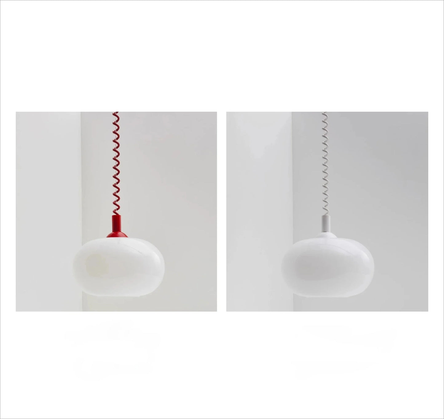 Pendant Ceiling Light Coil-Line Retro Contemporary Nordic Colorful Hanging Lamp Living Room Bedroom Dining Kitchen Gift Dining