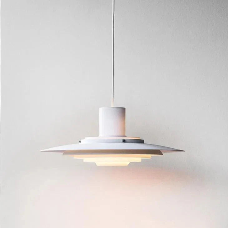 Pendant Ceiling Light Aluminum Contemporary Metal Minimalist Hanging Lamp Living Room Bedroom Dining Kitchen Office Gift