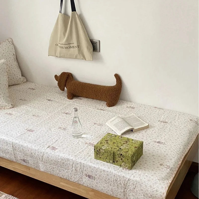 Pillow Plush Dachshund Dog Lounge Humor Nordic Novelty Funny Bedroom Sofa Living Room Couch Home Decor Kids Gift Housewarming