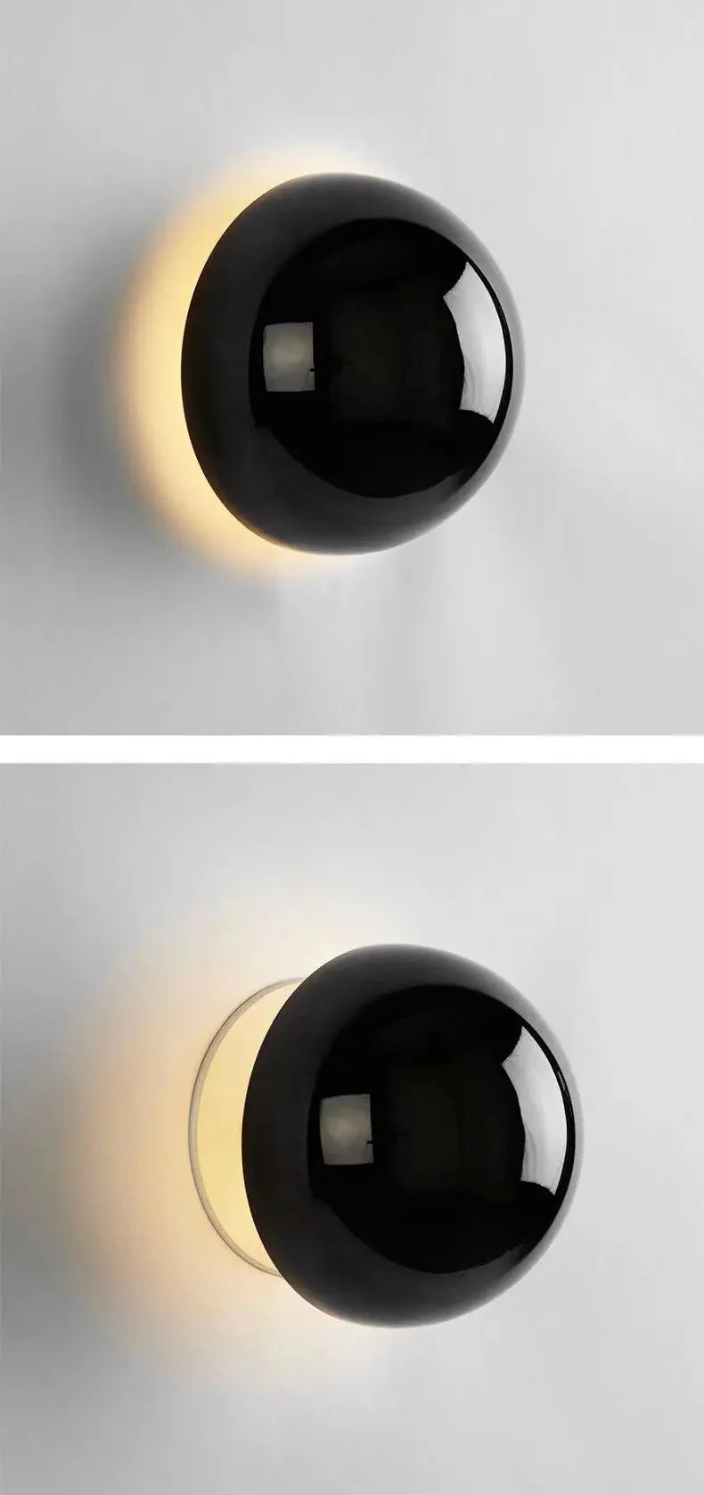 Wall Lamp Metal Dome Minimalist Contemporary Hotel Nordic Bedroom Living Room Office Bathroom Home Decor Housewarming Gift