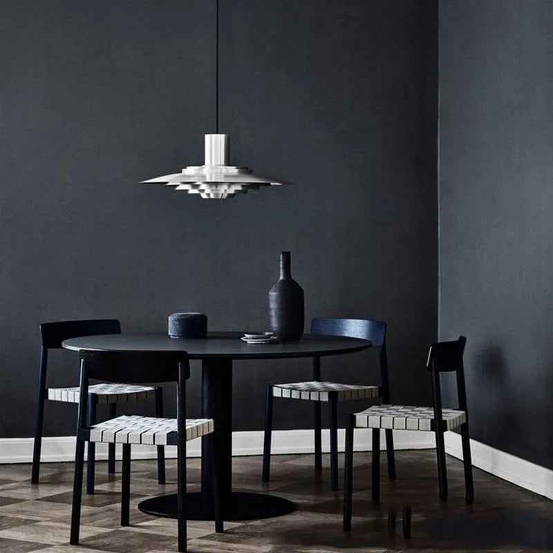 Pendant Ceiling Light Aluminum Contemporary Metal Minimalist Hanging Lamp Living Room Bedroom Dining Kitchen Office Gift
