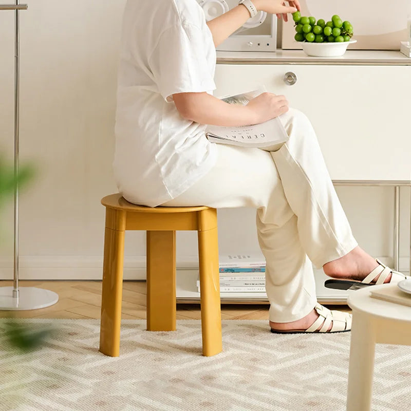 Dining Chair Stool Eco-Mold Recycled Retro Colorful Kitchen Office Living Room Home Furniture Nordic Housewarming Gift Colorful