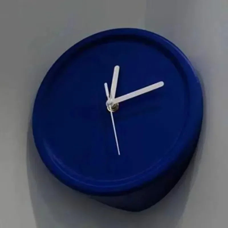 Wall Clock Corner Angle ABS Contemporary Retro Kid's Room Bedroom Living Room Office Kitchen Home Decor Colorful Gift Housewarming
